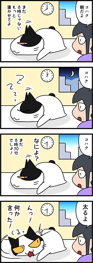 【猫マンガ-11話】起きる呪文